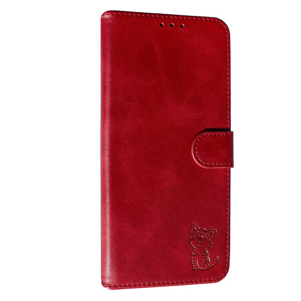 Чехол-книжка "Business" для Xiaomi Redmi Note 14 (4G) (UA/EUROPE) Red Cat
