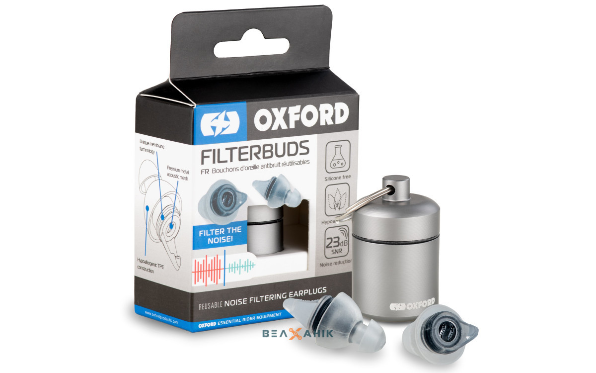 Мотоберуші Oxford FilterBuds, фото 1
