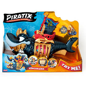 Дитячий іграшковий набір з фігурками "Королівська чорна акула" PIRATIX PPXSP112IN11, Toyman