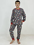 Піжама підліткова Triko Новорічні гноми 158 см Різнокольоровий (89140124-4), фото 2