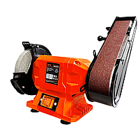 GTM Точило 150мм 250Вт 230В NBG150/50F 150*20*12.7 Шліфстрічка 50*686, фото 2