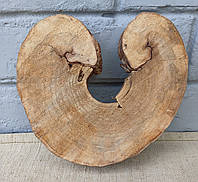 Зріз натурального дерева для творчості та рукоділля.d 170х160х40мм