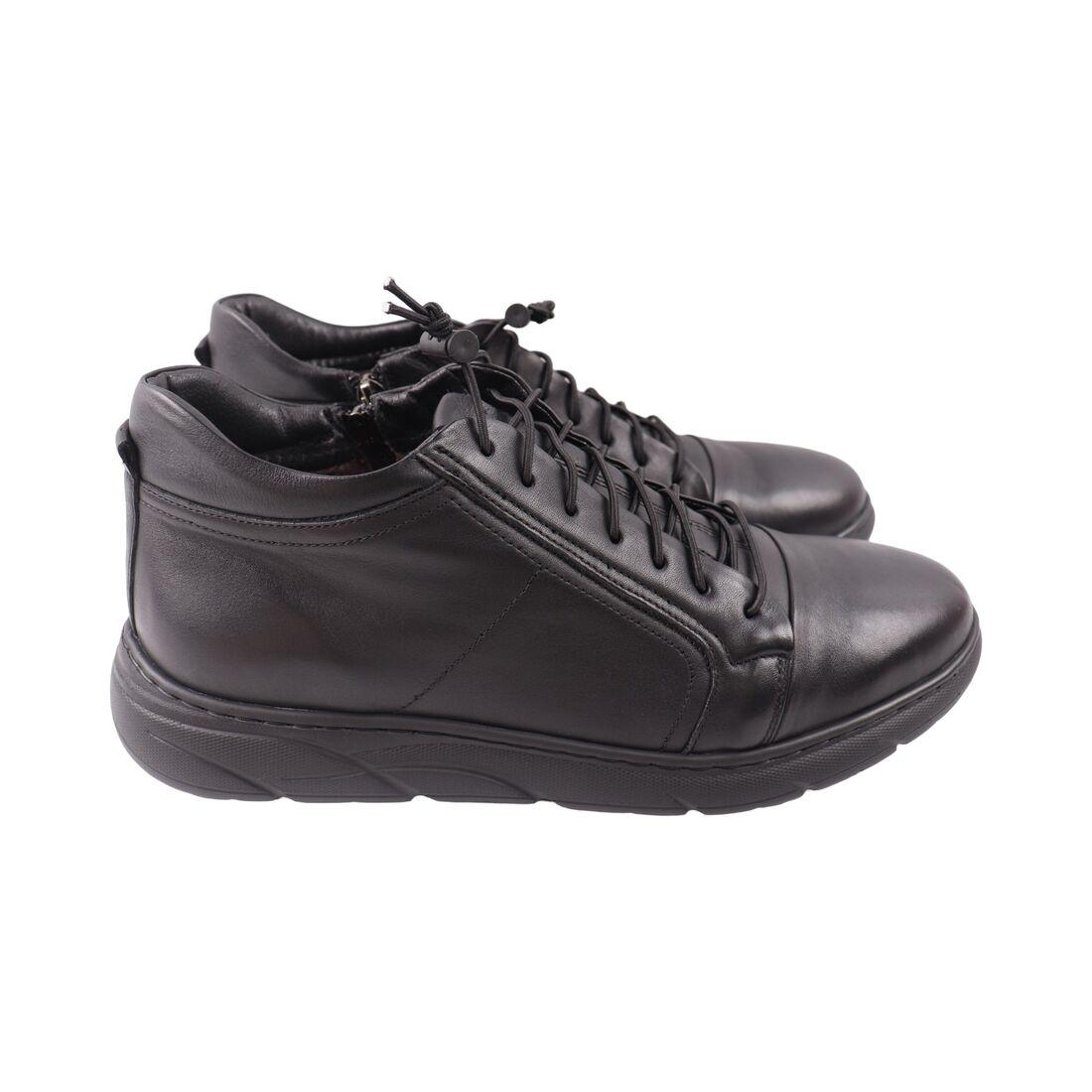 Черевики чоловічі Vadrus чорні натуральна шкіра, 41, фото 1