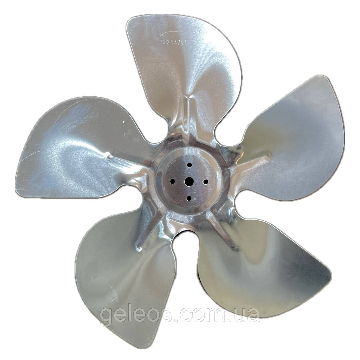 Крильчатка алюмінієва 300мм 28° S, для двигуна обдування