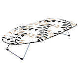 Дошка для прасування Casa Si Table Top 73x30 White/Black Leaves (CS95159P168) {DAS3-piho}, фото 2