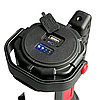 Переносной фонарь 5W с диодом COB T80C / Фонарь с павербанком / Кемпинговый фонарь / Прожектор, фото 8