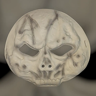 Маска на Хелловін Череп one size бежевий