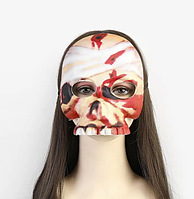 Маска на Хелловін Череп one size різнобарвний