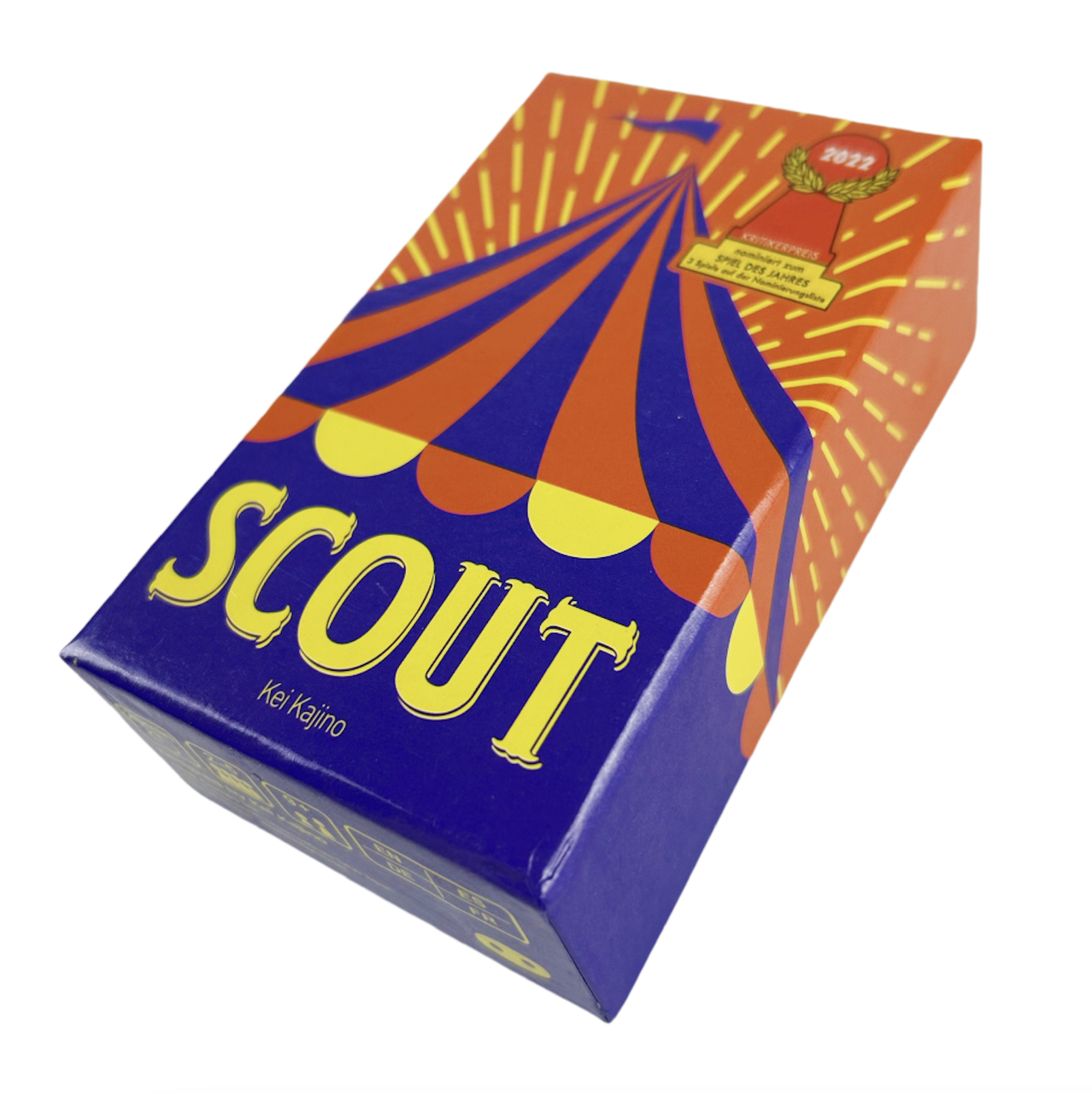 Карткова настільна гра SCOUT Рекрутер Скаут для 2-5 гравців «Цирк» для сім'ї або компанії, фото 1