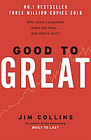 Книга англійською Good To Great By Jim Collins Від доброго до великого Джим31