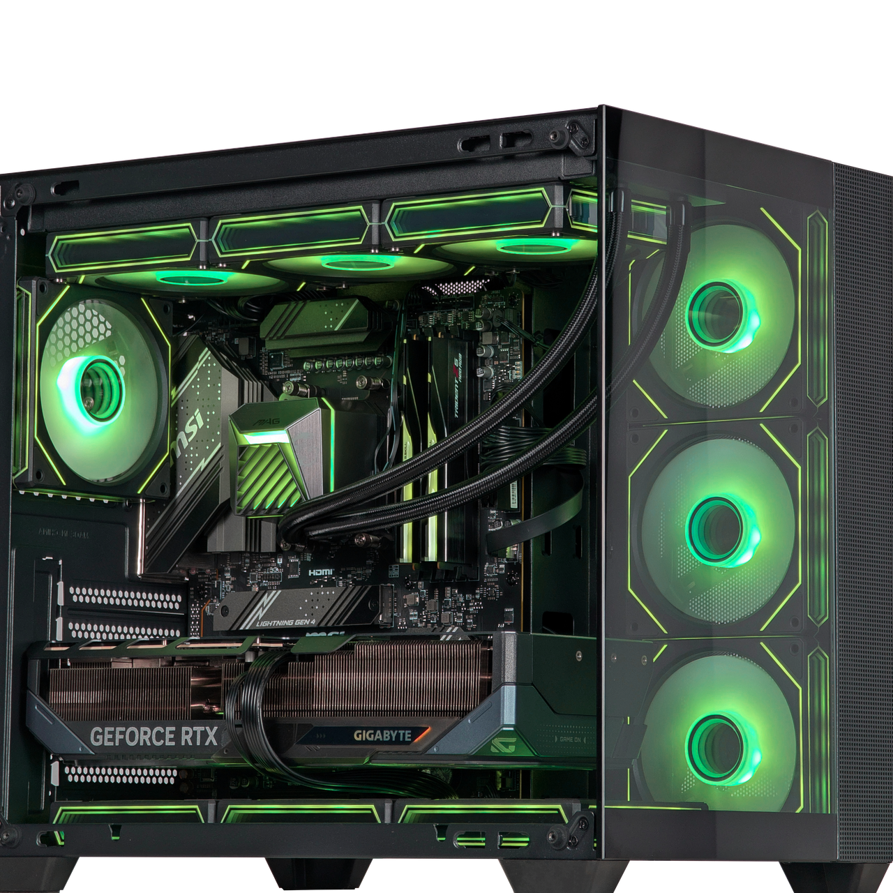 Игровой ПК компьютер Ryzen 5 7500F / RX 9070 XT 16GB "RAKFOR", фото 1