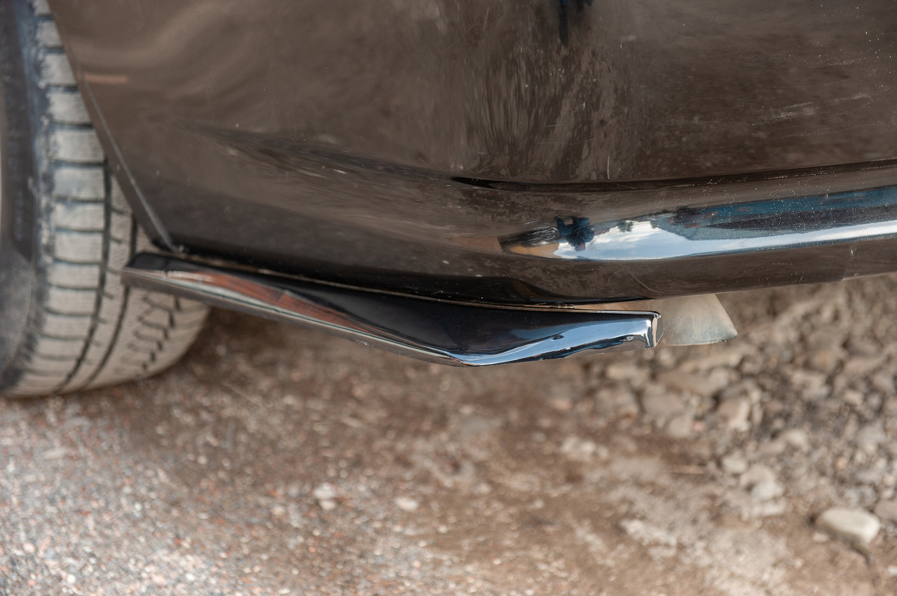 Універсальна задня Flap накладка DPT (ABS) (2шт) (чорний) від VLF комп., фото 1