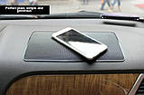 Протиковзний килимок в автомобіль ПВХ 27 х 15 х 1.1 см Black, фото 5