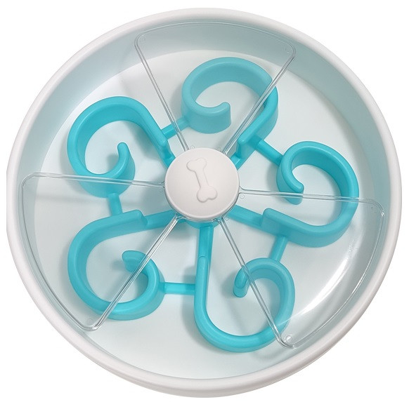 Миска-лабіринт для повільного годування собак Pet Slow Food Bowl, фото 1