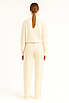 Стильний жіночий костюм білий (B03), фото 3