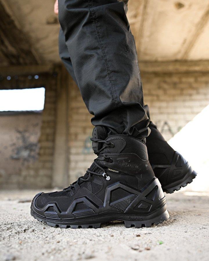 Оригінальні черевики single sword black down, фото 1