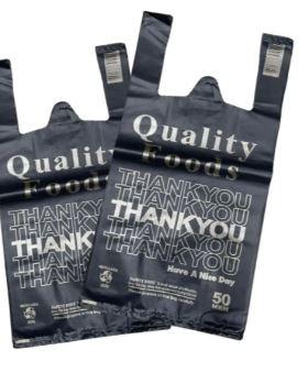 Пакет майка Thank you 28*55  51мкм 100шт/уп