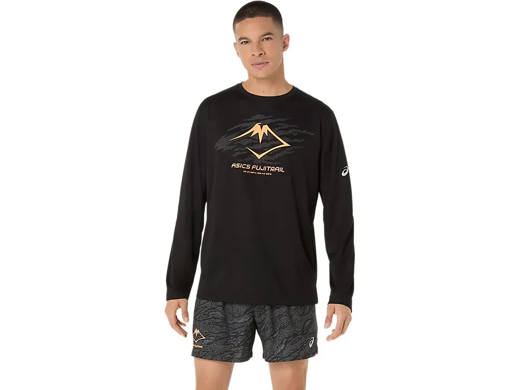 Лонгслів чоловічий Asics FUJITRAIL LOGO LS TOP 2011D391-001