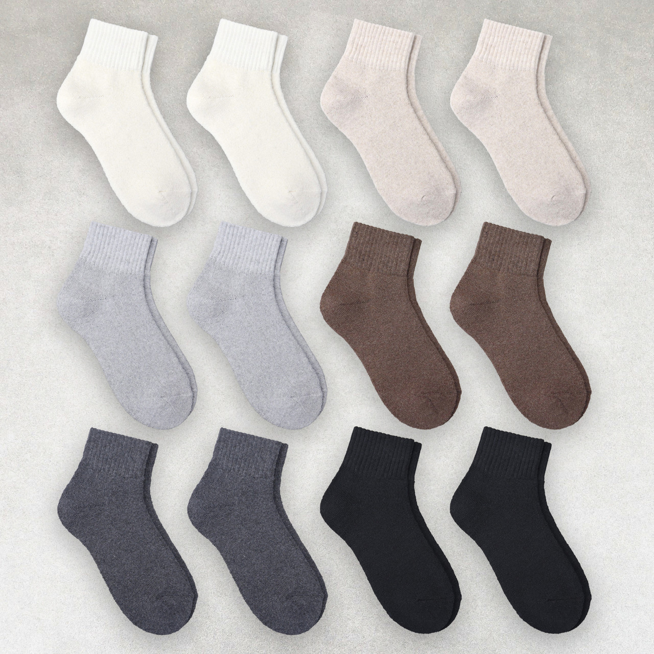 Шкарпетки зимові жіночі 12 пар середньої висоти розмір 36-40 арт. 318.12, фото 1