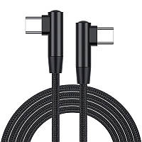 Type C  Type C  дата кабель 3A кутовий 50 см