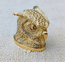 Наверші-тильник бронзовий для ножа "Сова", фото 4