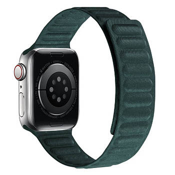 Ремінець FineWoven для Apple Watch 42(ser.1-3)/44/45/46/49mm Evergree