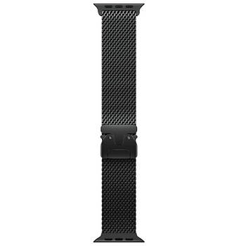 Ремінець Hoco WA33 Original series umbrella buckle Milanese steel strap для Apple watch 44/45/46/49mm Black
