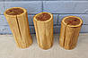 Пеньки із натурального дерева для фотозон, декору, інтер'єру, ручна робота, набір 3 шт., фото 8