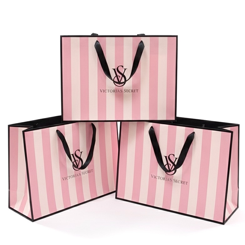 *50 шт* Пакет великий XL Нові Класика ОПТ Victoria's Secret 410х300х150 мм, фото 1