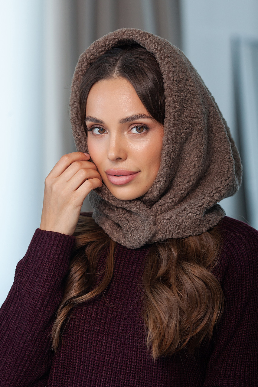 Капюшон "Тедді" Люкс, колір моко