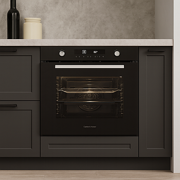 Стильна електрична духова шафа з грилем і конвекцією Gunter & Hauer EOM 1370 BL (WD), 72 л