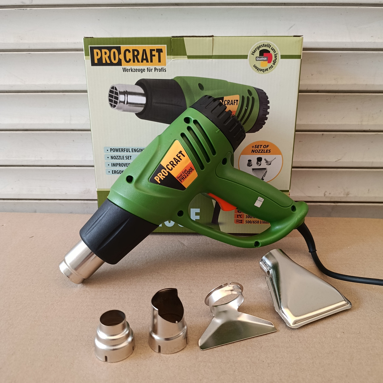 Будівельний фен ProCraft PH-2200Е, фото 1