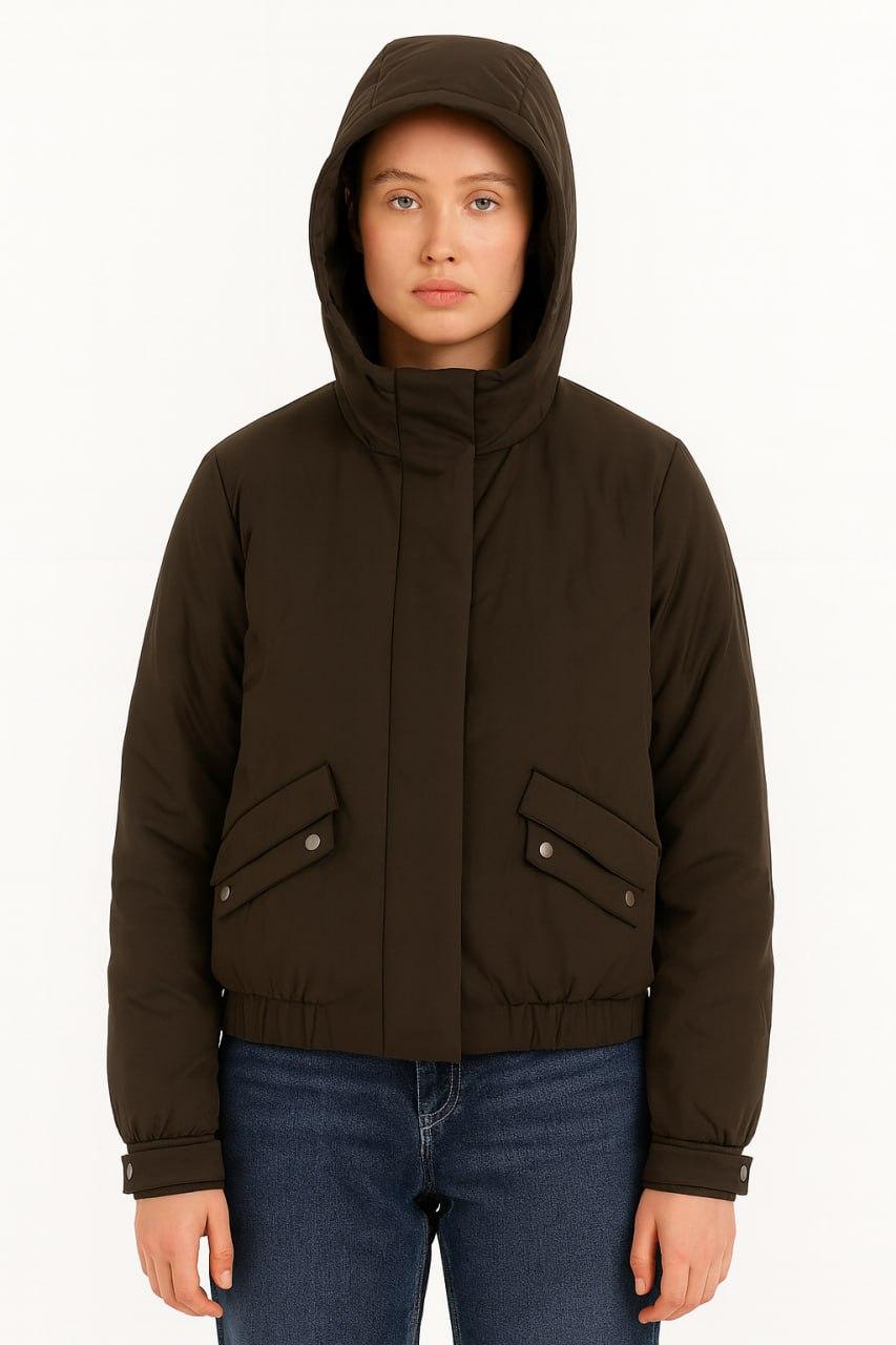 Куртка жіноча зимова Julianna чорна (K-29/1), фото 1