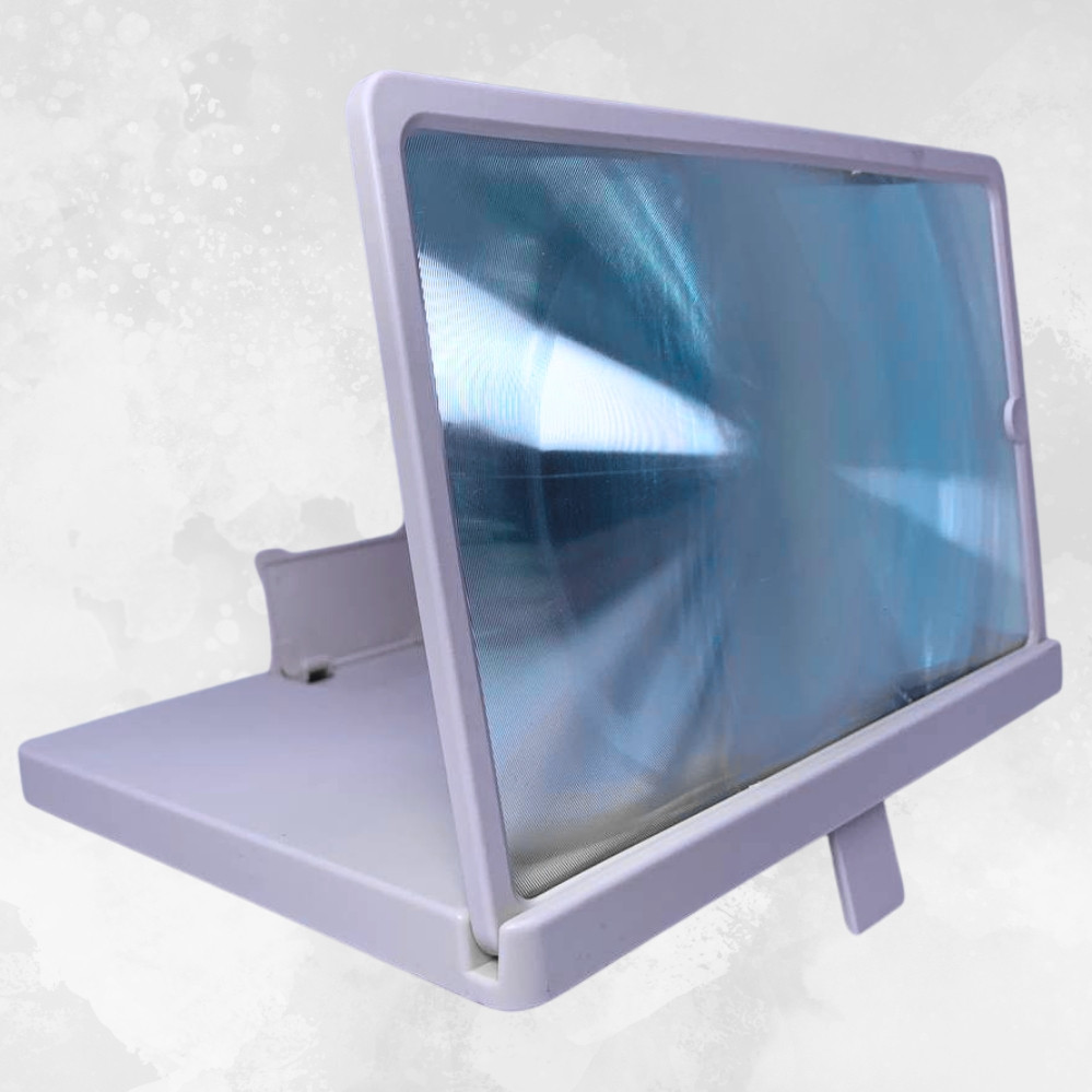 9D збільшувач екрану телефону скло підставка для мобільного 10 дюймів 3D лупа, фото 1