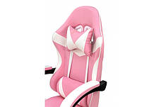 Крісло геймерське Слім Мікс меблі, колір  червоний /чорний, фото 3