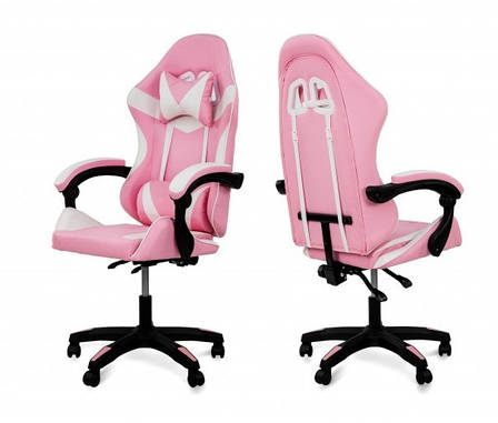 Крісло геймерське Слім Мікс меблі, колір  червоний /чорний, фото 1