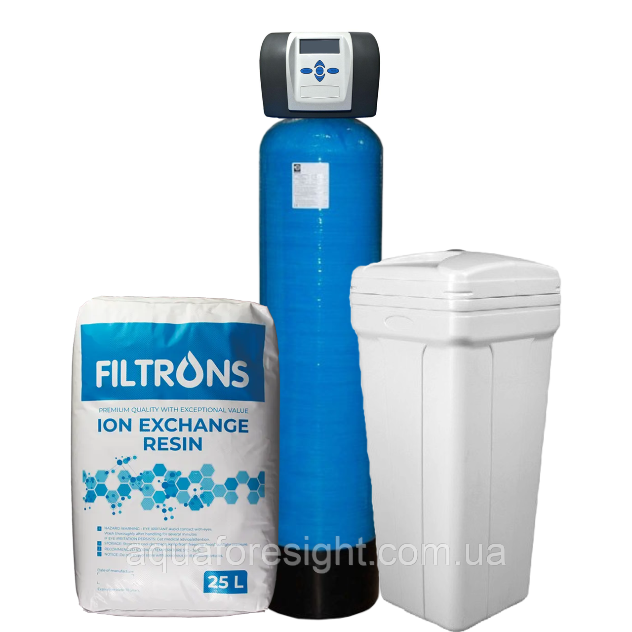 Система пом'якшення води 1252 Clack CK (Filtrons ion exchange resin), ціна з ПДВ, фото 1