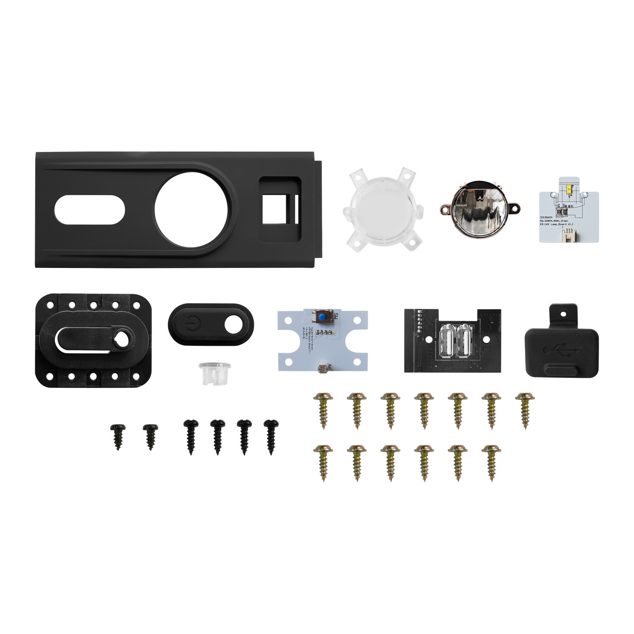 KS-16X/16XS; Передня панель корпусу. Комплект