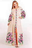 Заготовка для вишиванки Сукня жіноча довга Бохо 16-1 ТМ "Світанок"