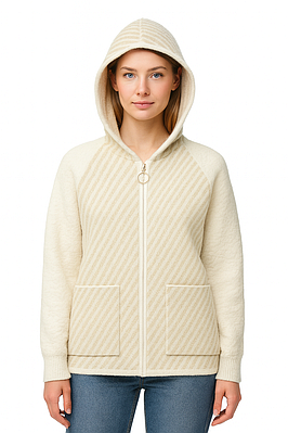 Кофта жіноча альпака бежева (601)