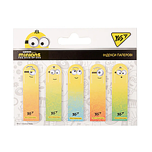 Закладки паперові YES Minions 50x15мм,100 шт