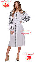 Заготовка для вишиванки Сукня жіноча коротка Бохо 1 ТМ "Світанок"