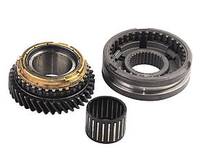 Шестірня КПП ВАЗ 21083, 3 передачі уб. (муфта, шестерня, синхрон) (під синхрон 2110), фото 3