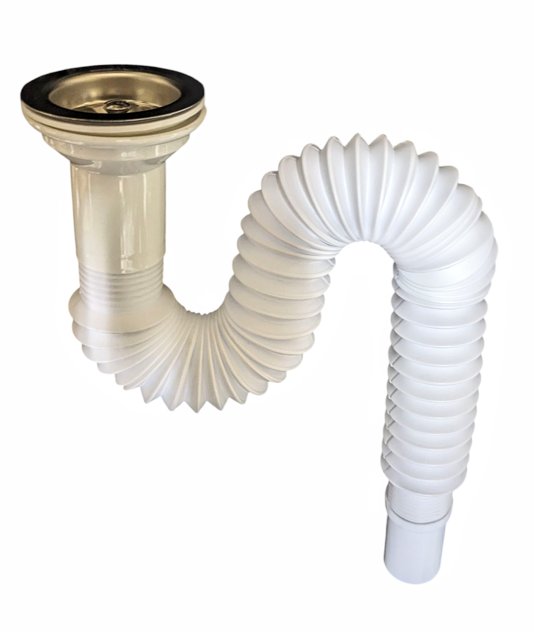 Гофра сифон для умивальника та мийки, фото 1