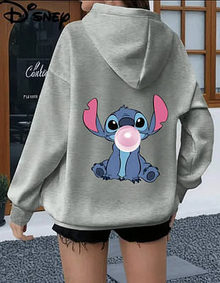 Жіноче тепле худі зі Стічем на спині