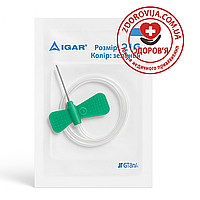 Катетер внутрішньовенний IGAR тип метелик 21G