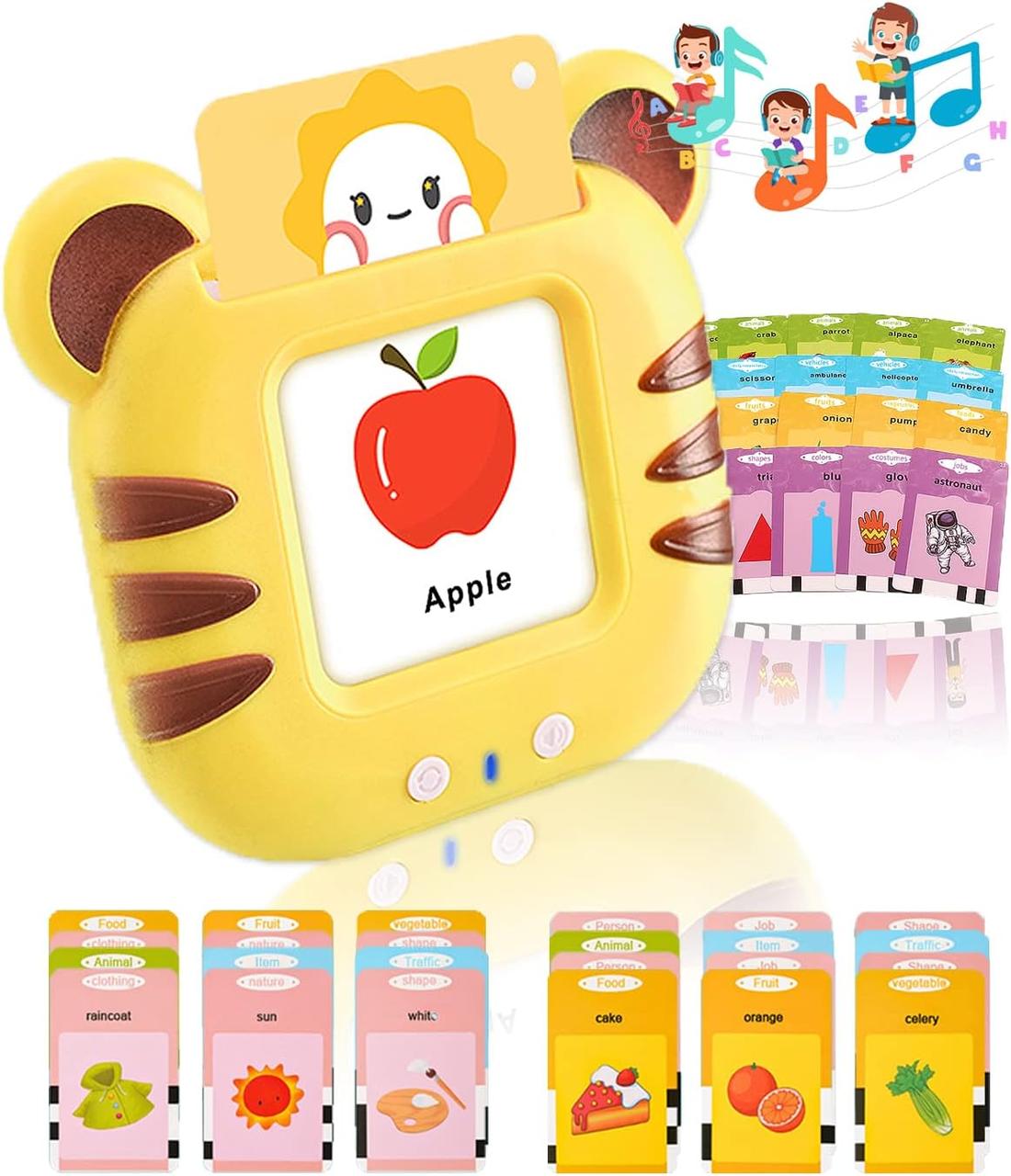 Флеш-карти, що говорять, з 224 англ. словами, іграшки для логопедії, фото 1