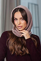 Капюшон із велюру "Мікаелла", колір моко