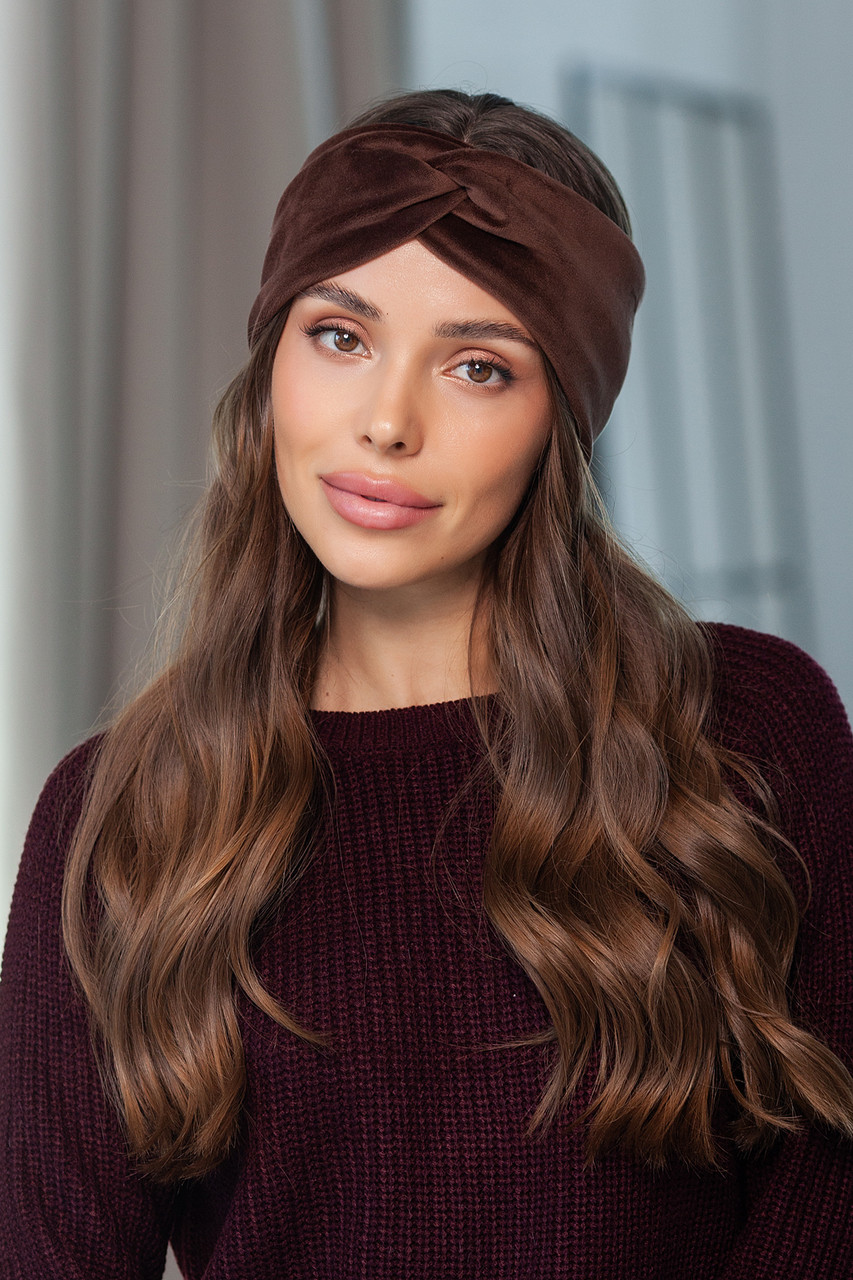Пов'язка "Олімпія" колір шоколадний