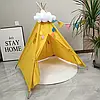 Дитячий намет вігвам 90x80x80 см KRO-110 Yellow жовтий, фото 10